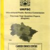 UKPSC Previous Year Question Papers (English)