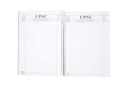 UPSC Mains Answer Writing Spiral NoteBook 200 Pages, 70 GSM Paper