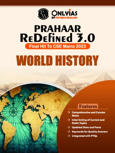 World History Prahaar 3.0 for Mains by PW's Only IAS