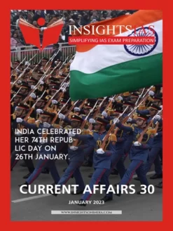 Insight IAS Current Affairs 30 January 2023 (Photostat)