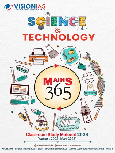 Vision IAS Mains 365 Science and Technology (BW Print)