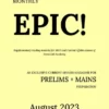 Forum IAS Epic Monthly Magazine August 2023 (BW Print)