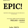 Forum IAS Epic Monthly Magazine July 2023 (BW Print)