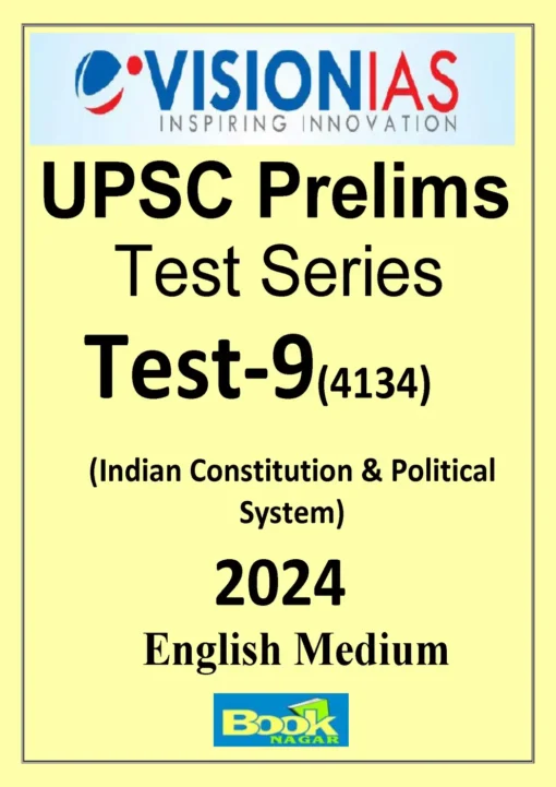 Vision IAS Prelims Test Series 2024 Test 9