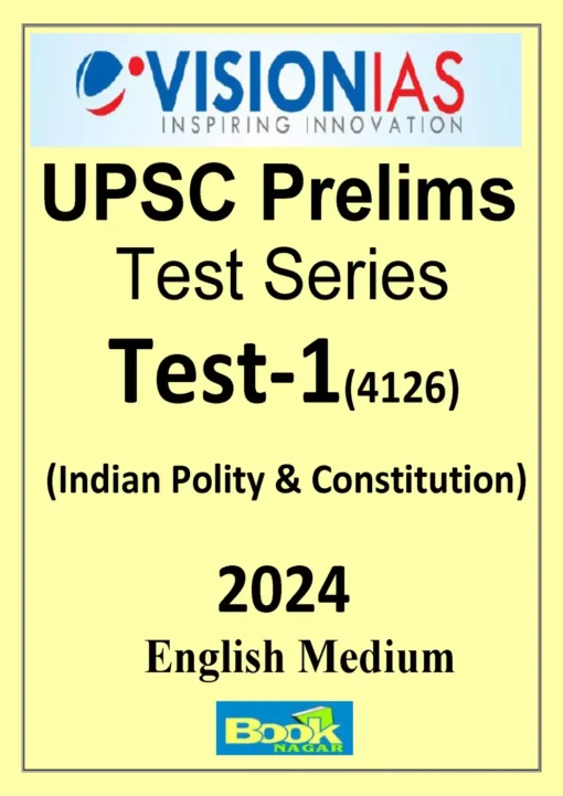 Vision IAS Prelims Test Series 2024 Test 1
