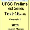 Vision IAS Prelims Test Series 2024 Test 16