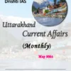 Drishti IAS Uttarakhand Current Affairs Monthly May 2024