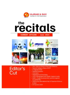 The Recitals June 2024 by Vajiram and Ravi (BW Print)