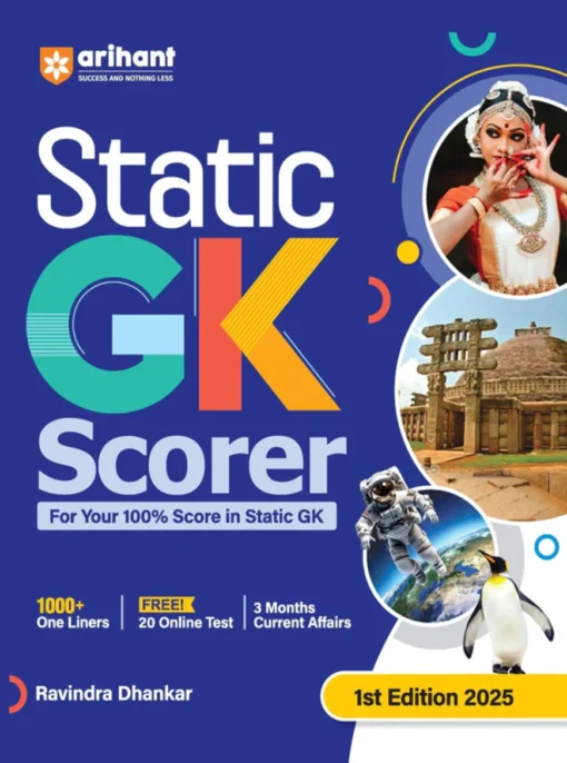 Static GK Scorer GK For All Competitive Exams (English)