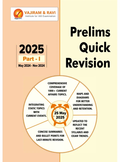 Vajiram and Ravi's Prelims Quick Revision 2025 Part 1