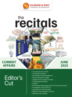 The Recitals June 2025 by Vajiram and Ravi (BW Print)