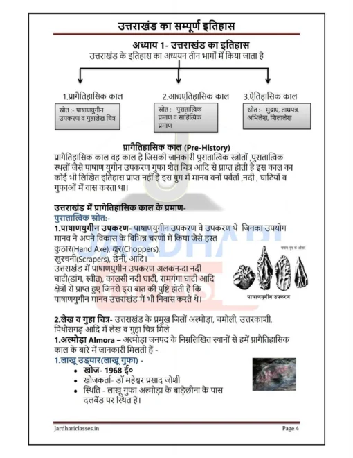 Jardhari Classes Uttarakhand ka Itihas by Sushil Jardhari (Photostat) - Image 3
