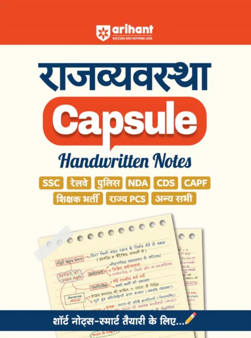 Polity (Rajvyavastha) Capsule Handwritten Notes