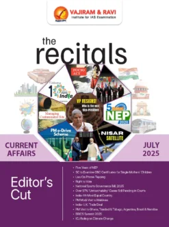The Recitals July 2025 by Vajiram and Ravi (BW Print)