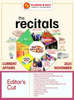 The Recitals November 2025 by Vajiram and Ravi (BW Print)