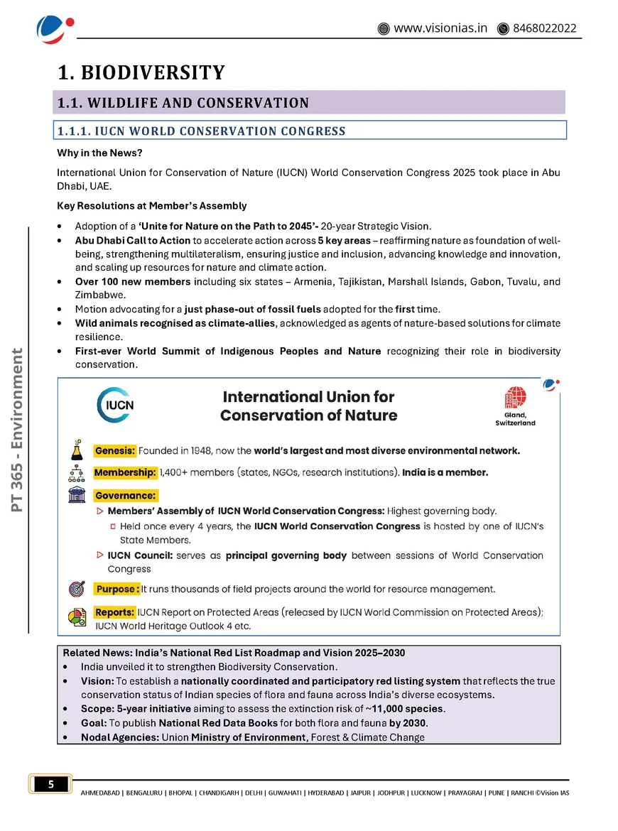 PT 365 Environment for UPSC Prelims| Vision IAS - Image 5