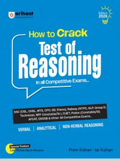 How to Crack Test of Reasoning for SSC, Railway & Banking Exams Arihant