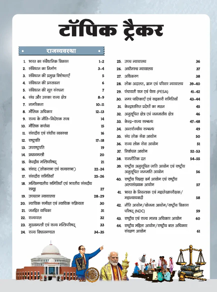 GPS Bharatiya Rajvyavastha (Indian Polity) Hindi Medium for UPSC, SSC, State PCS | Arihant - Image 2