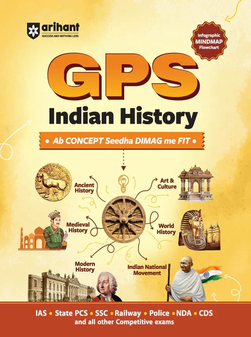 GPS Indian History for UPSC, SSC & State PCS Exams Arihant