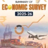 Economic Survey 2025-26 Summary Book by PW's Only IAS (BW Printed)