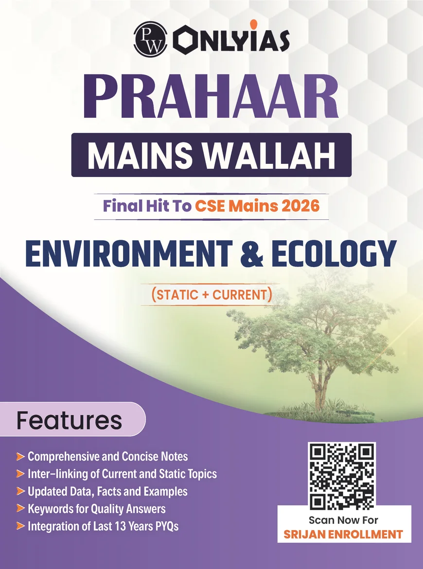 PW Only IAS Prahaar Environment & Ecology 2026 – Complete UPSC Mains GS3 Notes