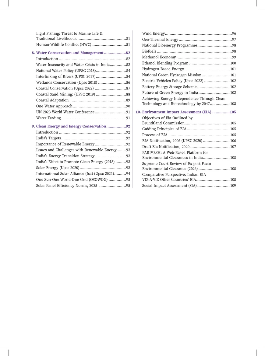 PW Only IAS Prahaar Environment & Ecology 2026 – Complete UPSC Mains GS3 Notes - Image 3