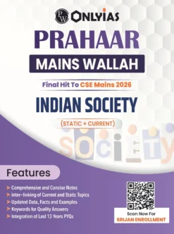 PW Only IAS Prahaar Indian Society 2026 – Best UPSC GS1 Mains Notes
