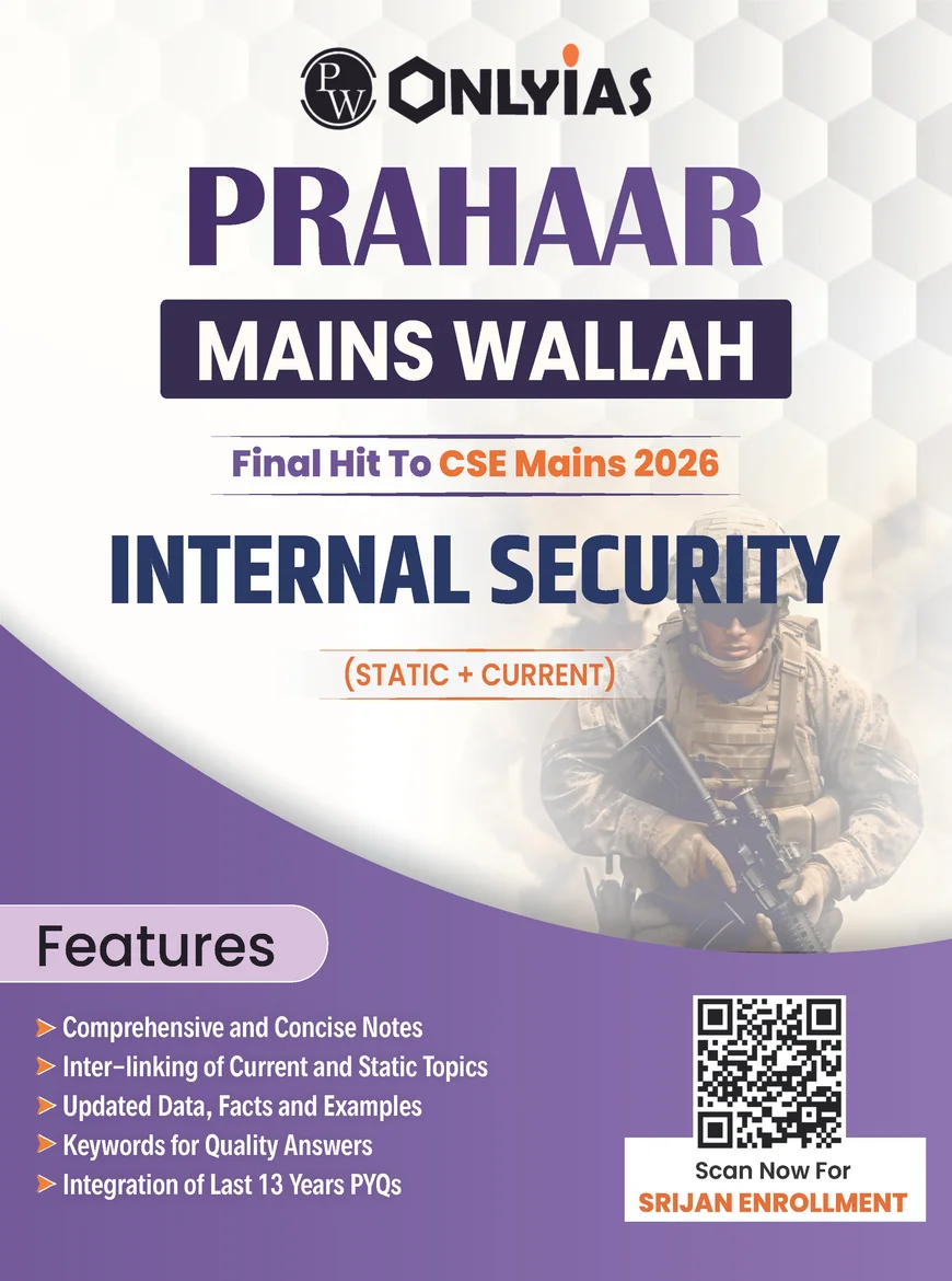 PW Only IAS Prahaar Internal Security 2026 – Complete UPSC GS3 Mains Notes