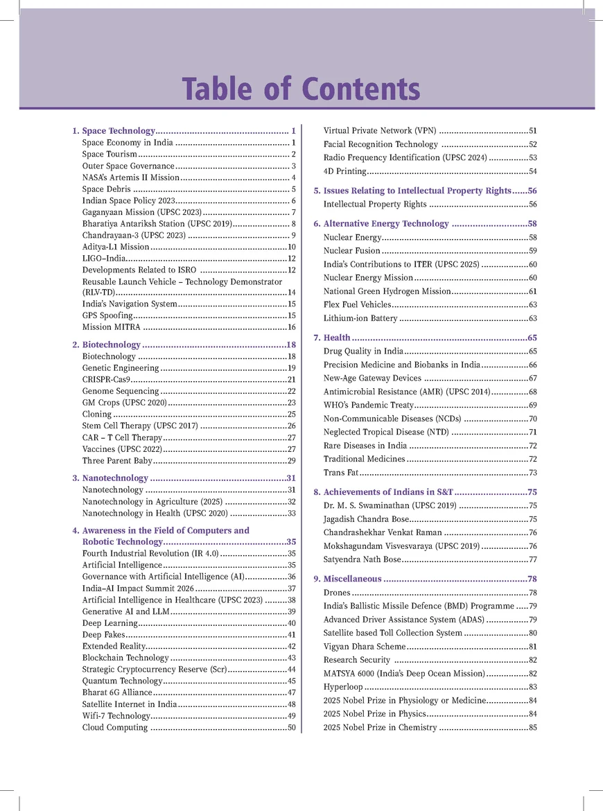 PW Only IAS Prahaar Science and Technology 2026 – UPSC S&T Notes - Image 2