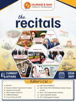 The Recitals Current Affairs May 2026 Vajiram Ravi