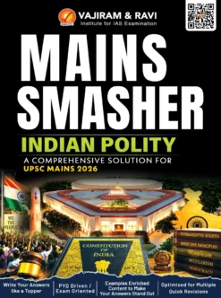 Vajiram & Ravi Mains Smasher Indian Polity 2026 Latest Printed UPSC GS Paper 2 Study Material
