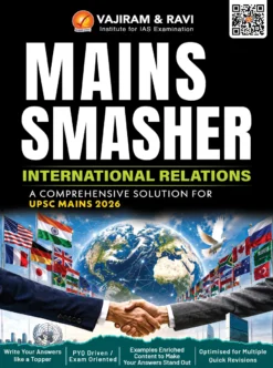 Vajiram & Ravi Mains Smasher International Relations 2026 Latest Printed UPSC GS Paper 2 Study Material