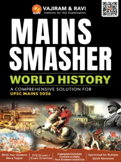 Vajiram & Ravi Mains Smasher World History 2026 Latest Printed UPSC GS Paper 1 Study Material