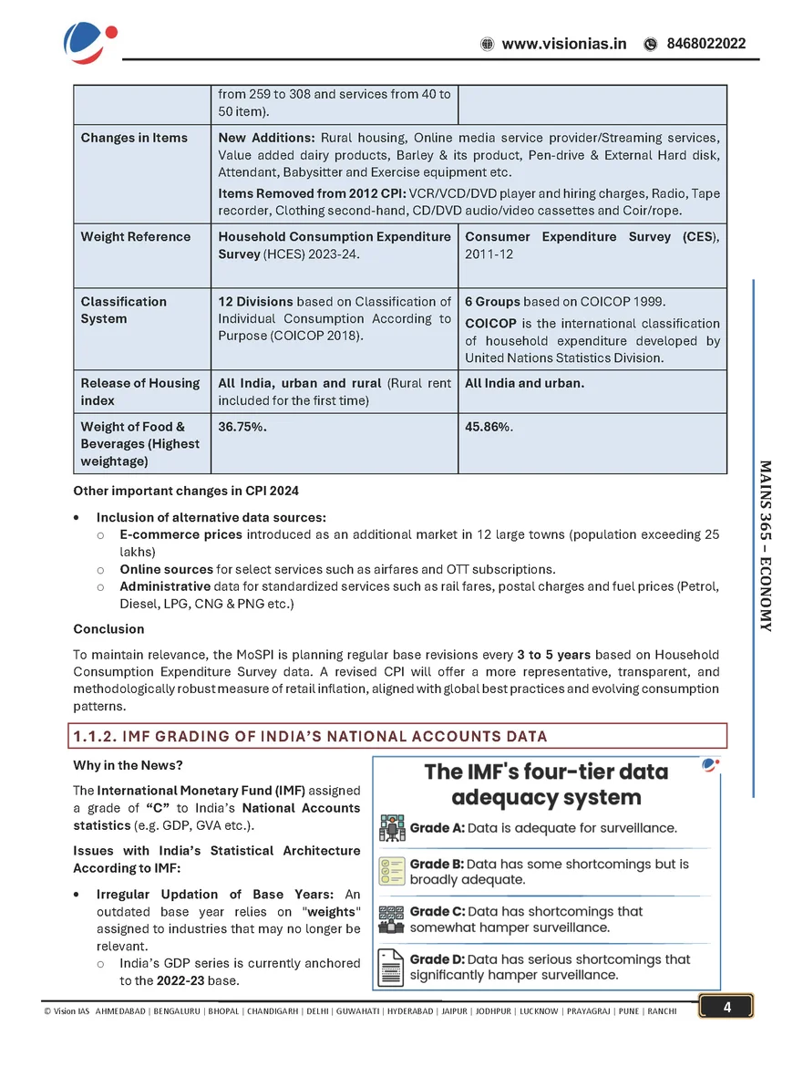 Vision IAS Mains 365 Economy 2026 | Latest Complete Current Affairs Material for UPSC Mains - Image 5