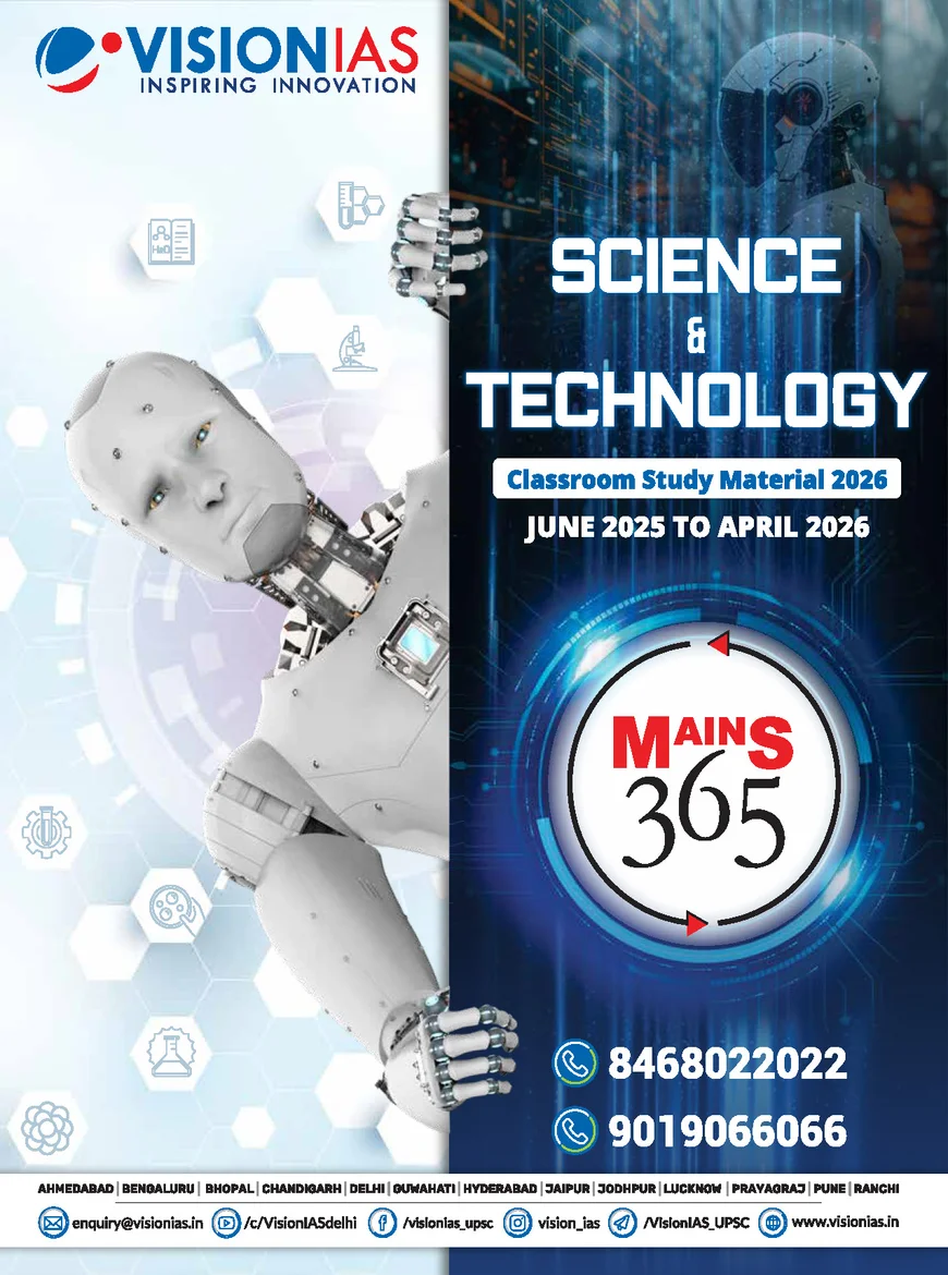 Vision IAS Mains 365 Science and Technology 2026 Latest Complete UPSC Current Affairs Notes